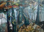 "Blithe Existence",  Acrylic and Oil on canvas, 36 x 48 in.,  $3,500.00