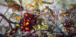 "Grape-full", Oil on canvas 30 x 60 in., $3,600.00