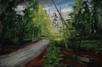 "Way to the Light", , Acrylic on canvas, 40 x 60 in