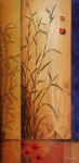 "Secluded Garden", Acrylic on canvas, 39.5 x 20in.