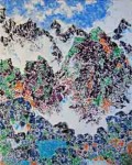 "Tarns, Mount Seymour", Oil on Canvas, 50 x 40in., $4,500