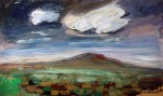 Alberta #2, Acrylic on canvas, 36 x 60in.