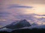 "Mountains and Mist", Oil on canvas, 30"x40"