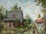 Llewellyn Petley-Jones, "Morning Rossdale", oil on canvas, 14.5 x 19 in.