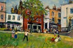 Llewellyn Petley-Jones, (SOLD)"Marie Gallery, Richmond Hill", oil on canvas
